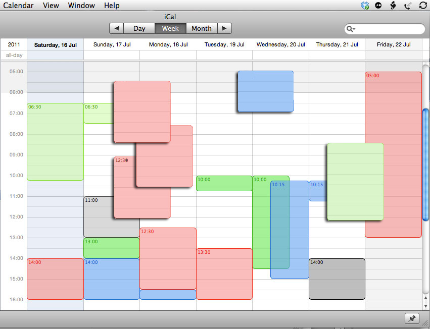If your work calendar is looking like a game of Tetris, it's time to get organised